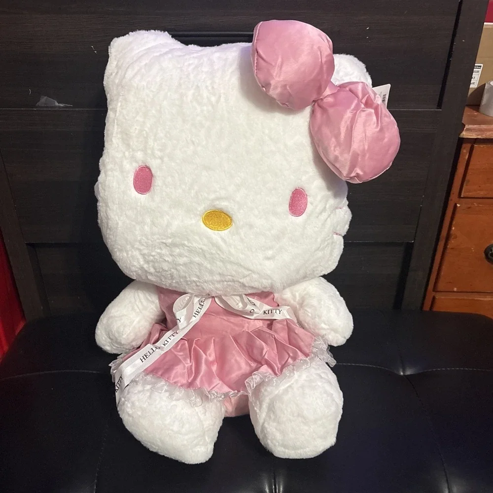 Large Bedtime Hello Kitty With‎ Pink Bow